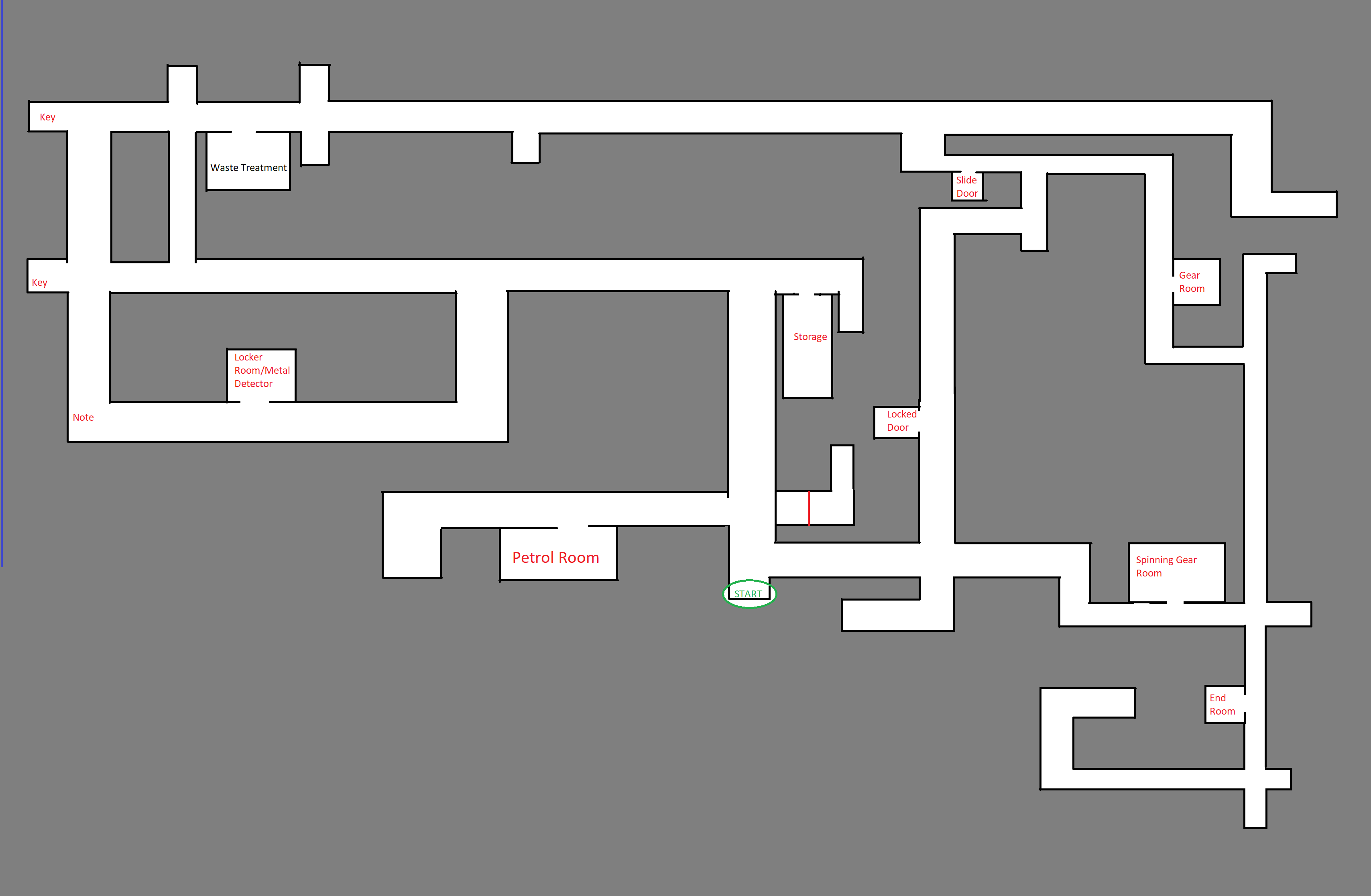 Inside The Backrooms Map For Sewerage Level