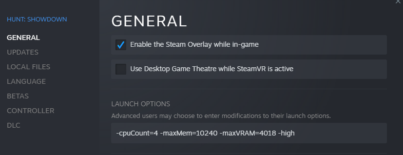 Steam Community :: Guide :: Ultimate FPS Boost HUNT:SHOWDOWN