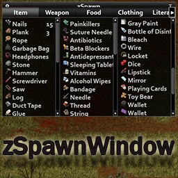 Steamワークショップ Zspawn Item Spawner Cheating