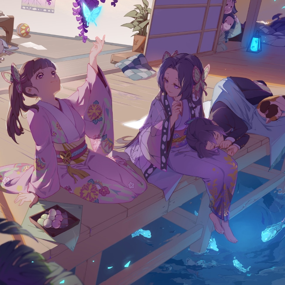Demon slayer : Kimetsu No Yaiba - Shinobu - Kanao - Kanae