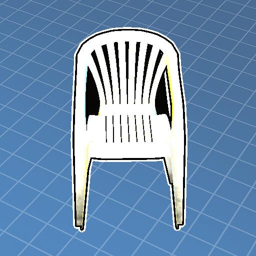 SimplePlanes  Vergil's Monobloc Chair