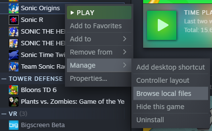 Sonic Origins Guide to Installing Mods image 9