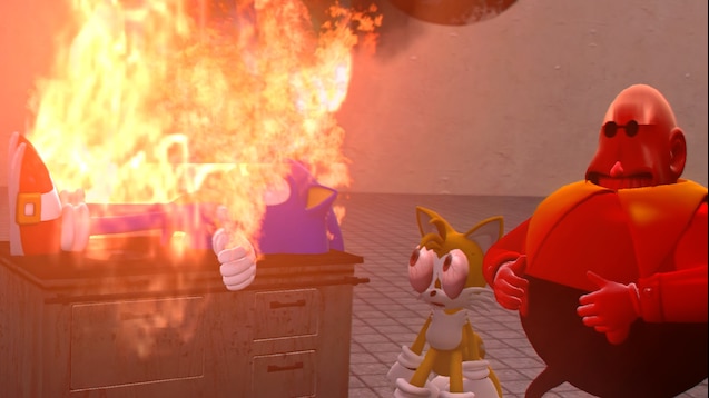 Starved Eggman in Sonic 3 