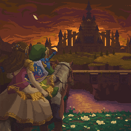 Zelda Twilight Princess by ITZAH