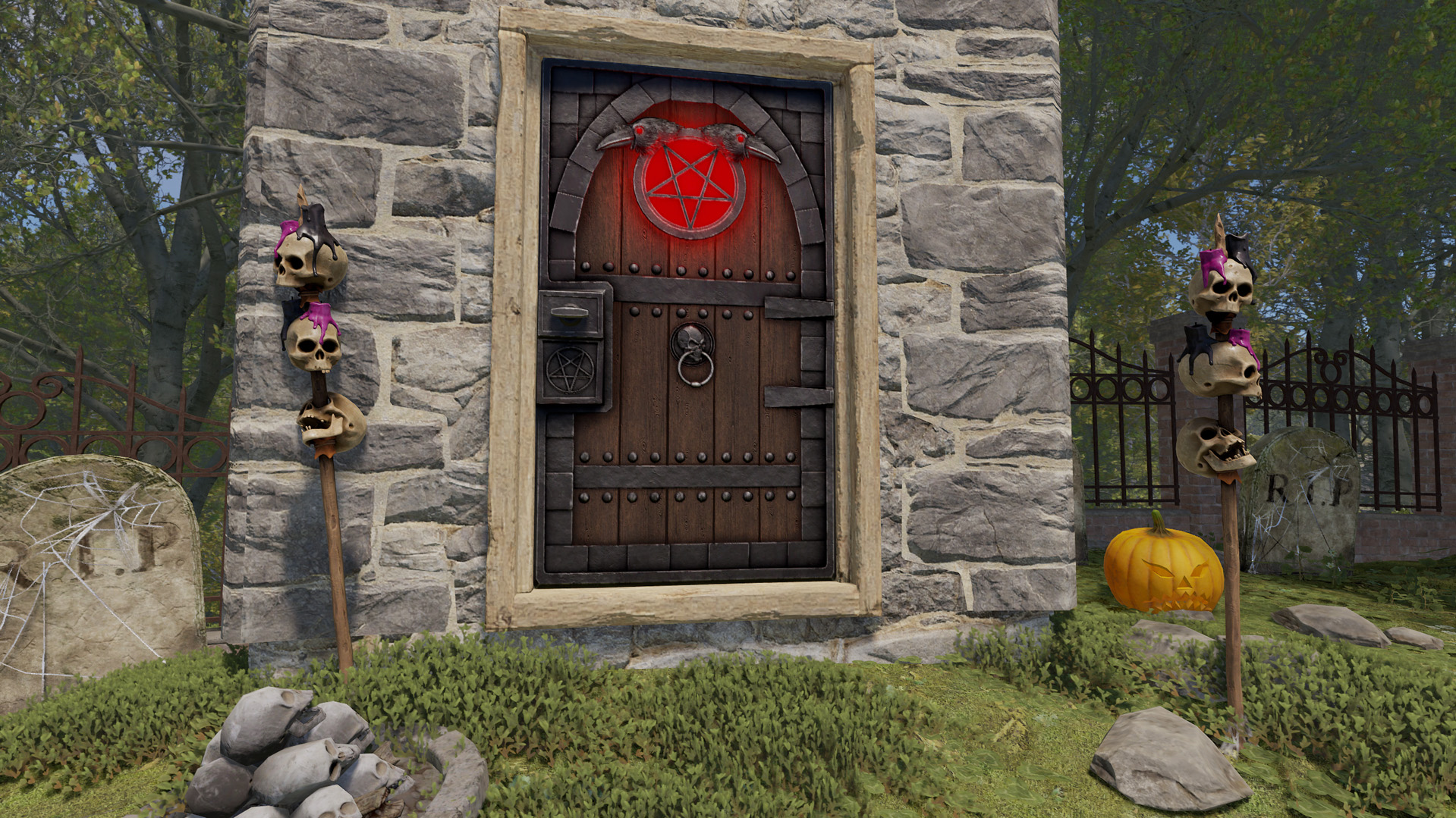 Demonic Raven Door thumbnail 5