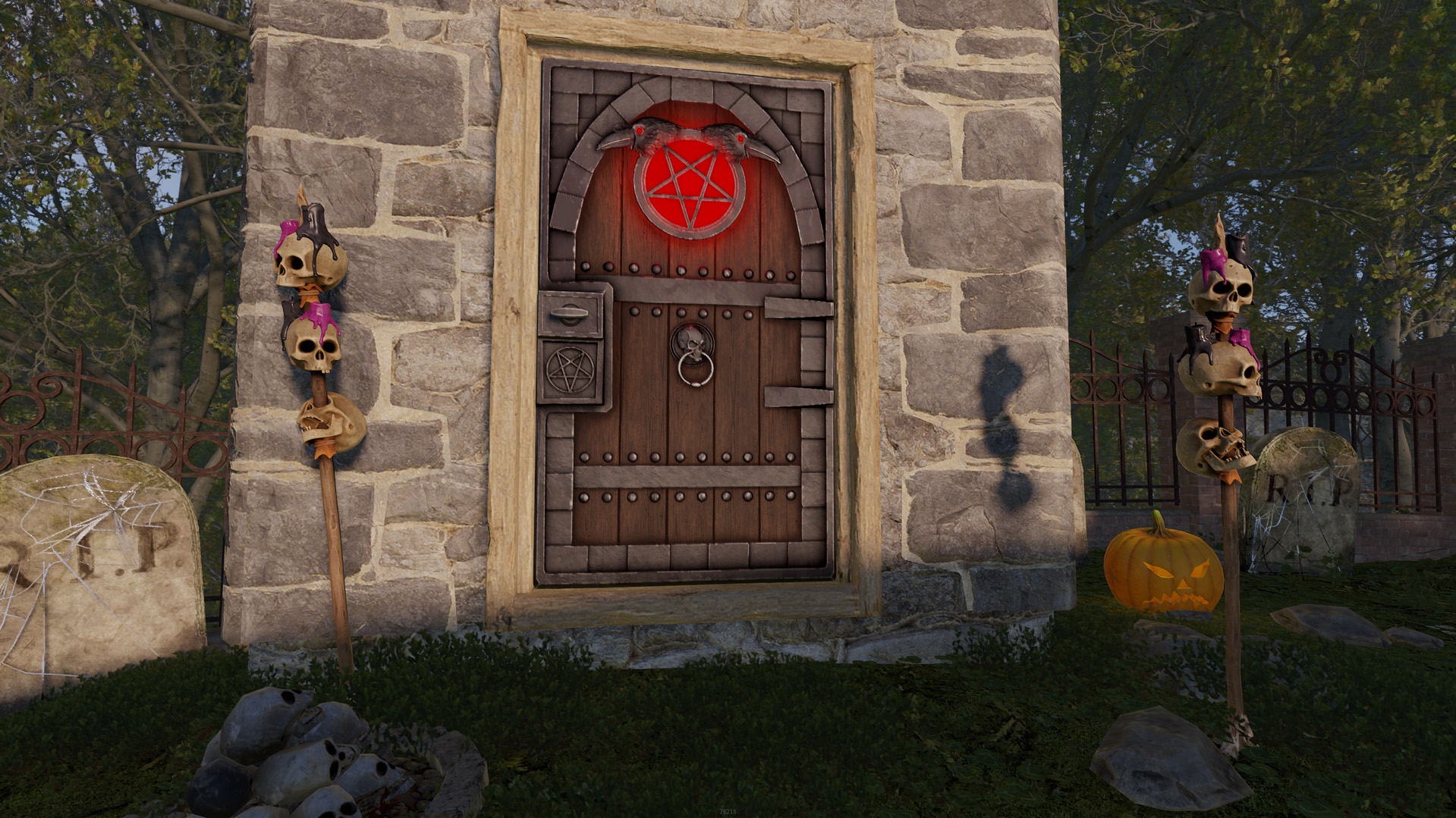 Demonic Raven Door thumbnail 6