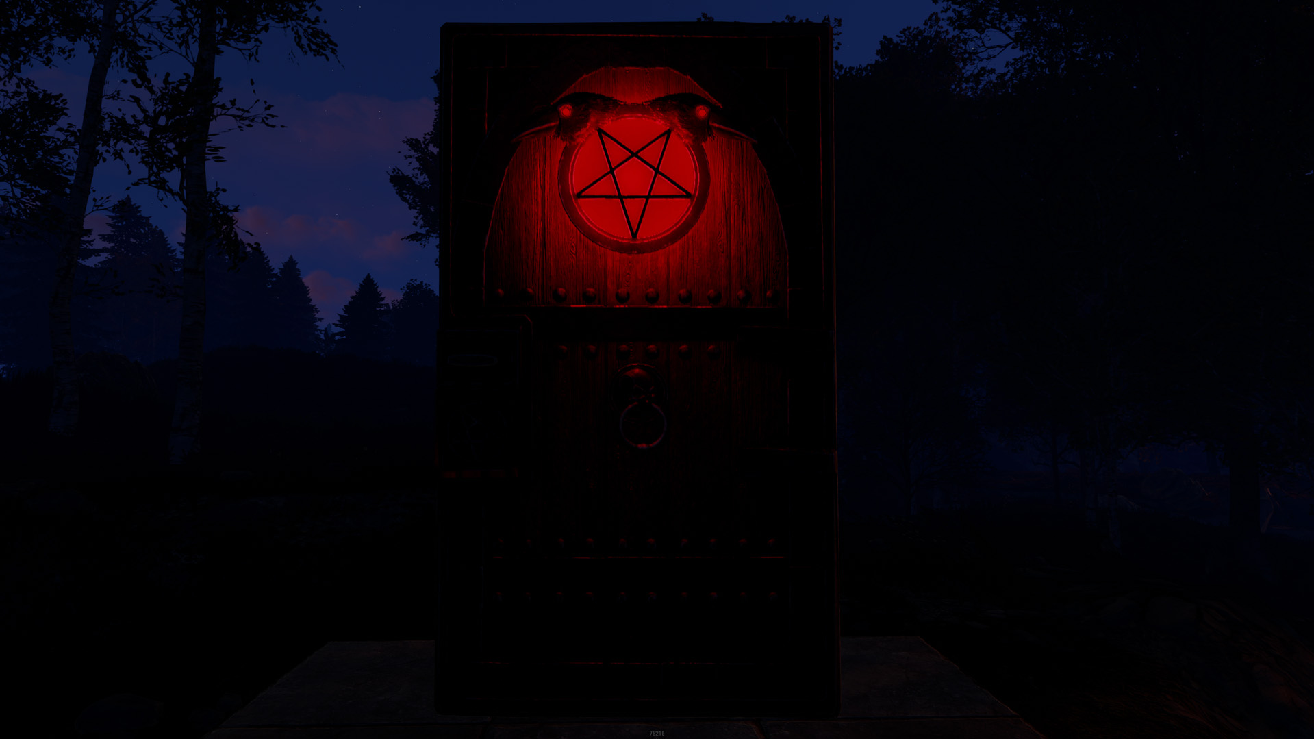 Demonic Raven Door thumbnail 3