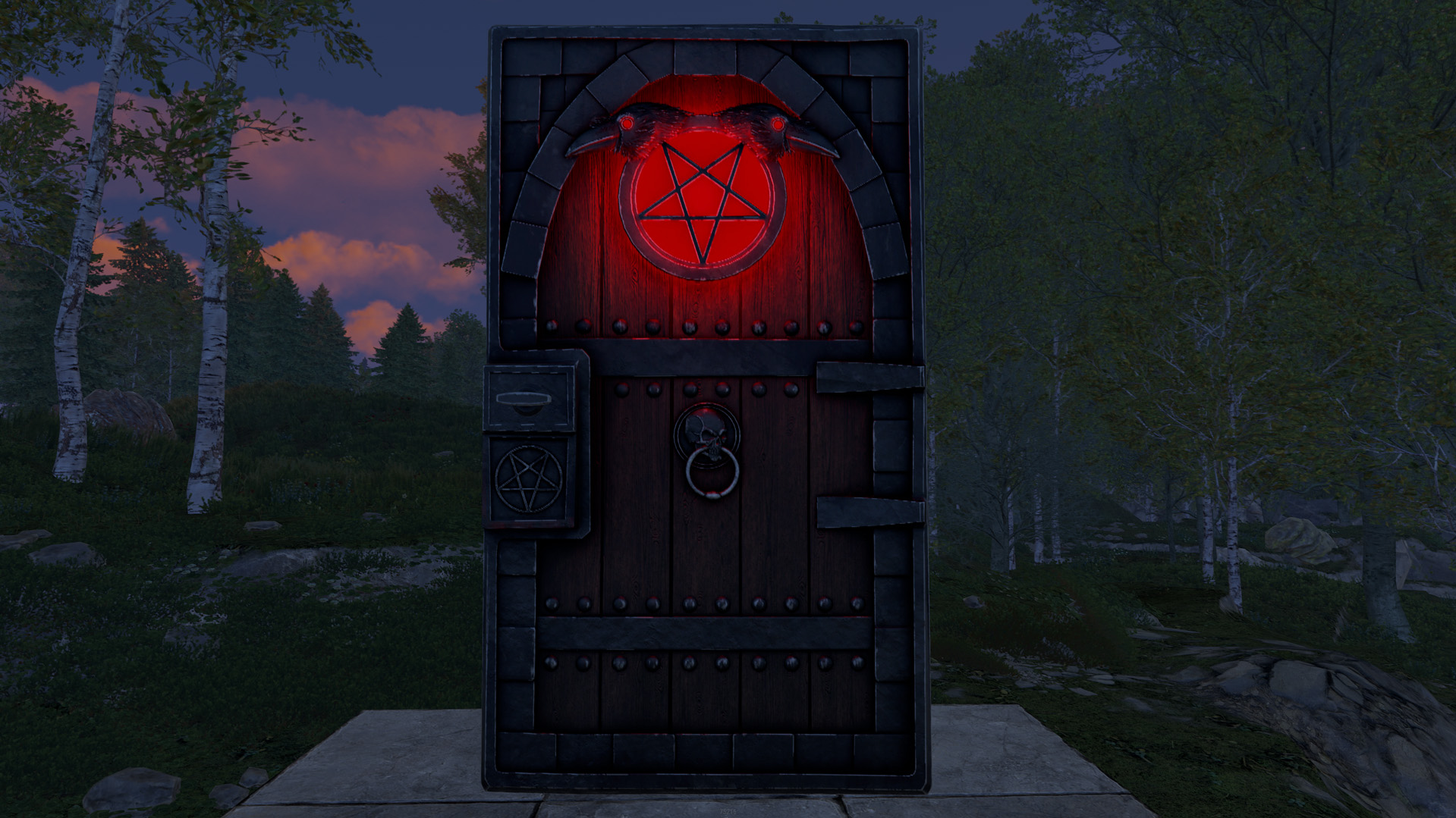 Demonic Raven Door thumbnail 4