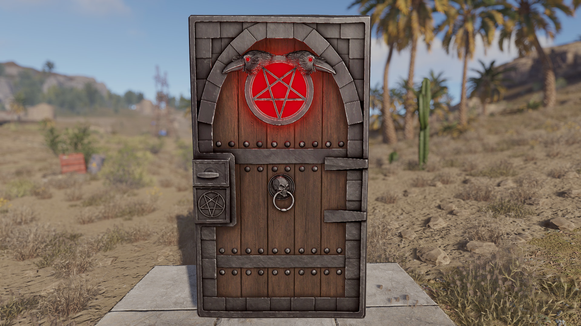 Demonic Raven Door thumbnail 10