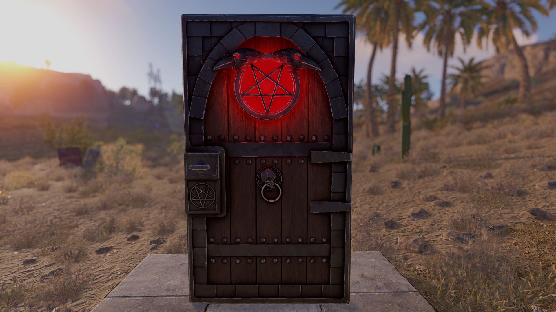Demonic Raven Door thumbnail 11