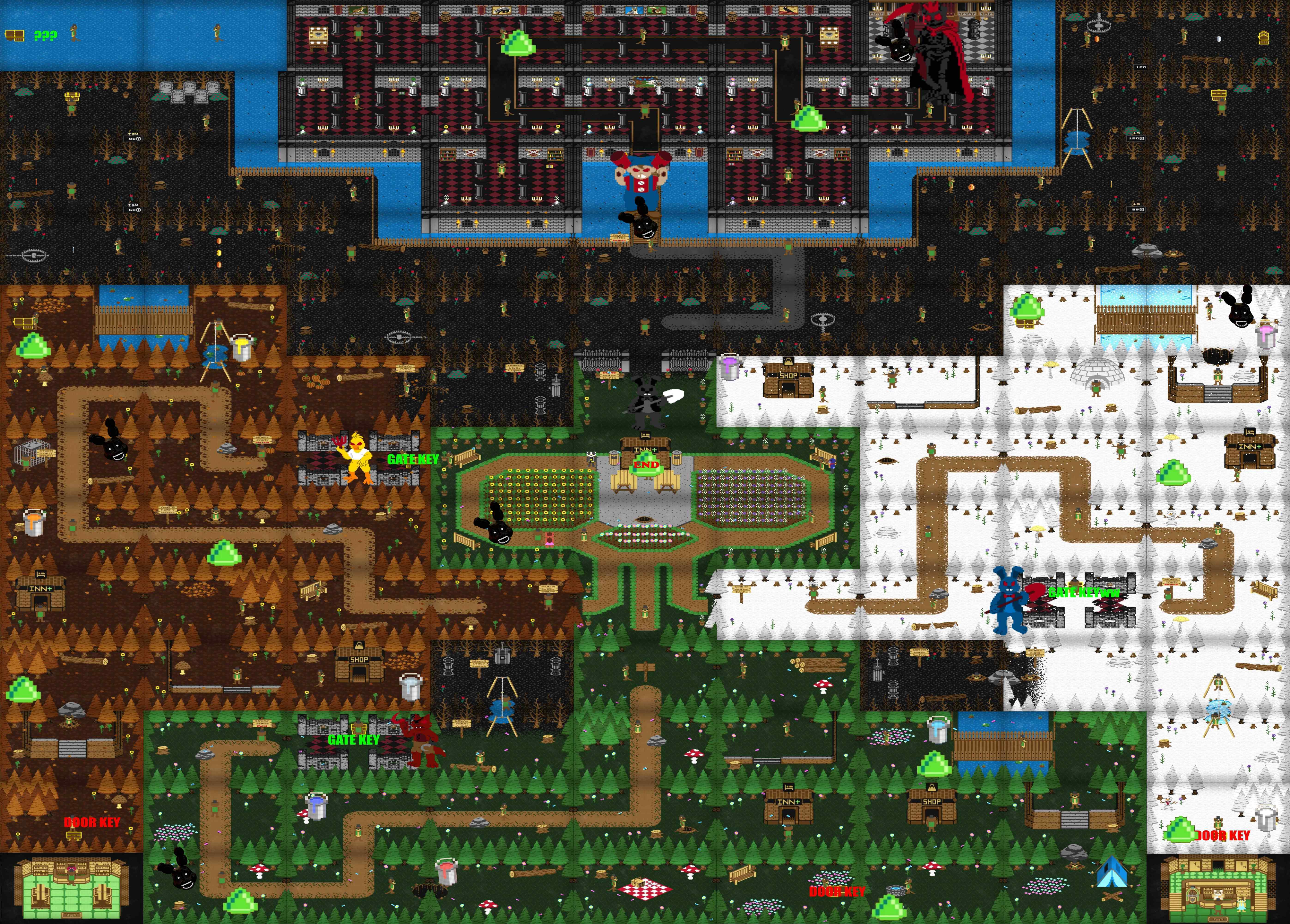 Full Map of POPGOES Arcade image 11