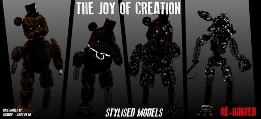 Steam Workshop::The Joy Of Creation - Ignited Freddy
