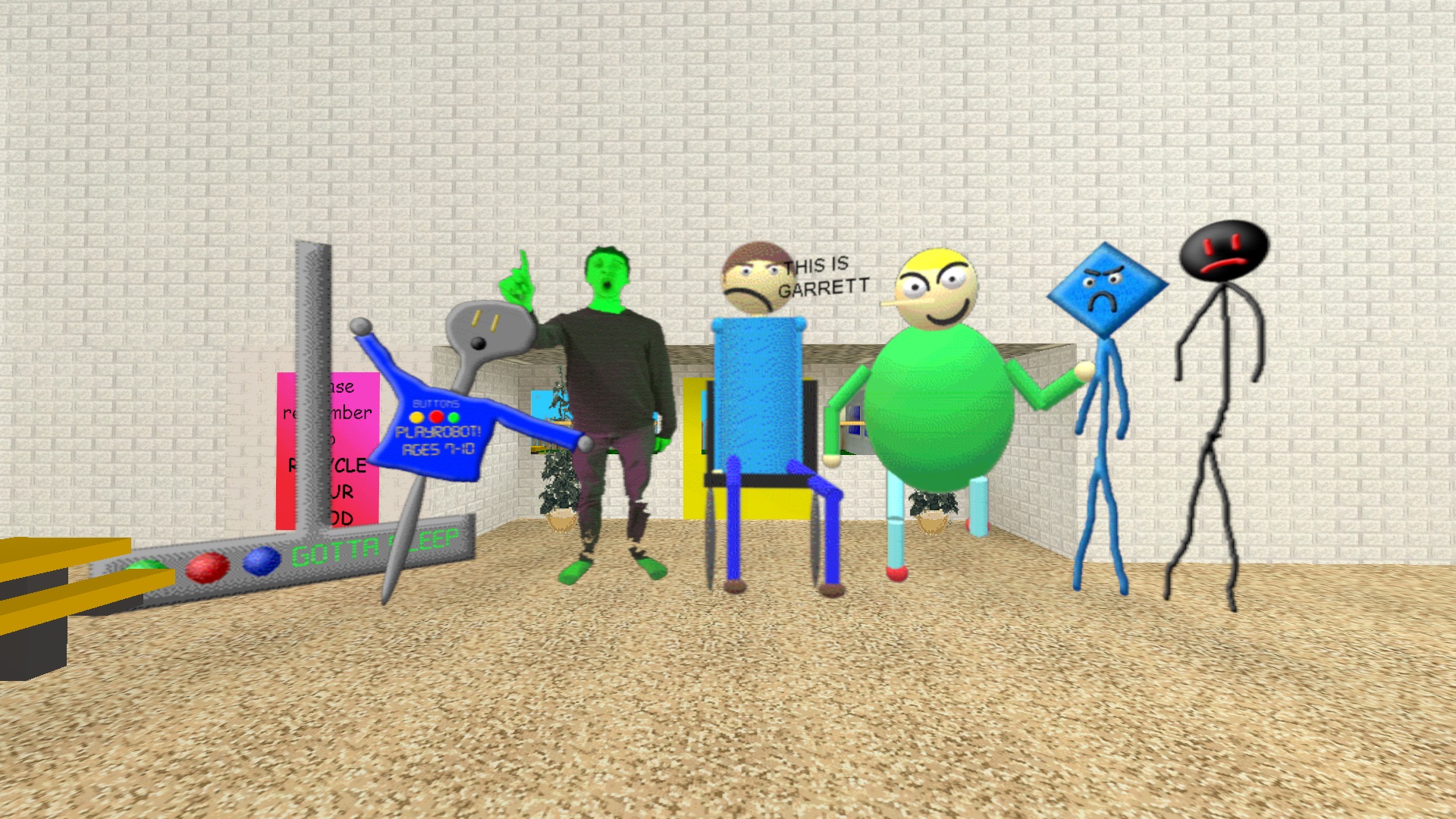 Steam Workshop::Dave's Fun Algebra Class Nextbots!