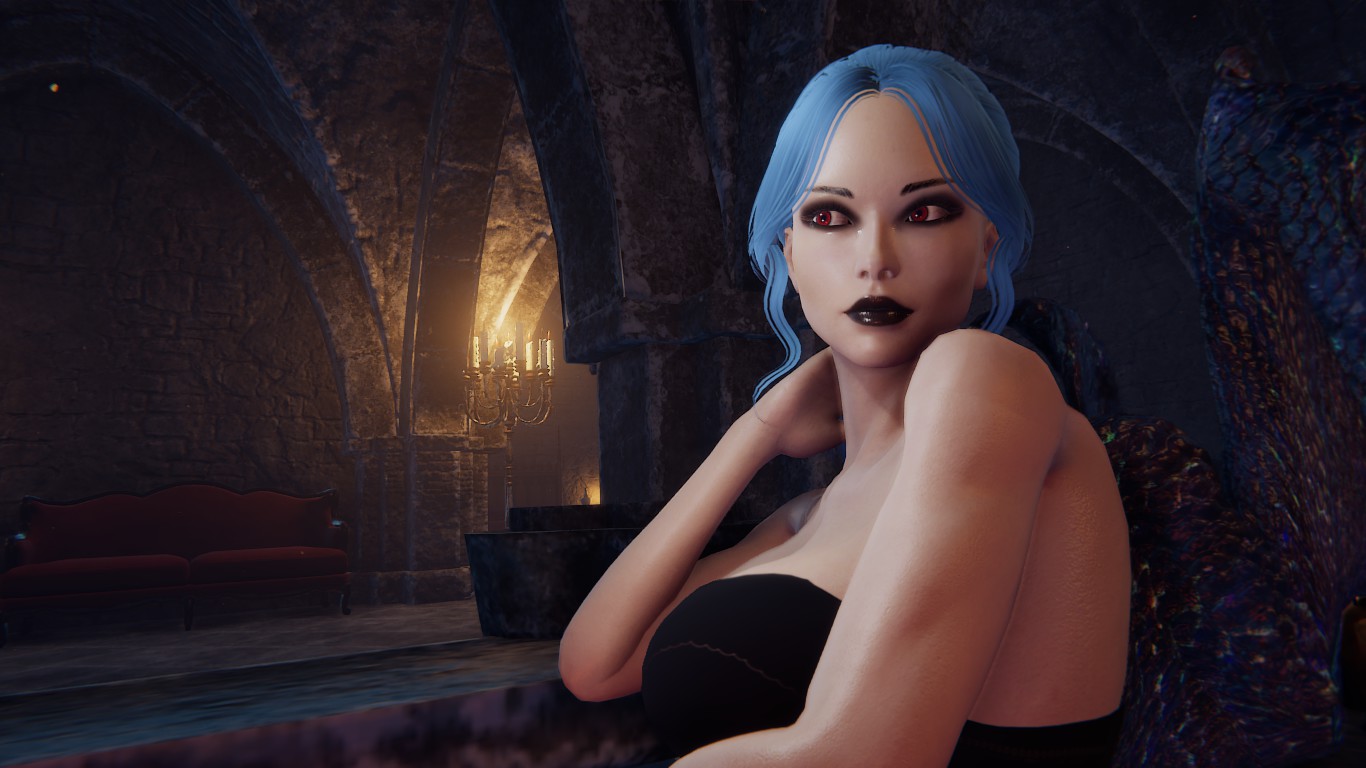 My queen with blue hair (preset) image 9