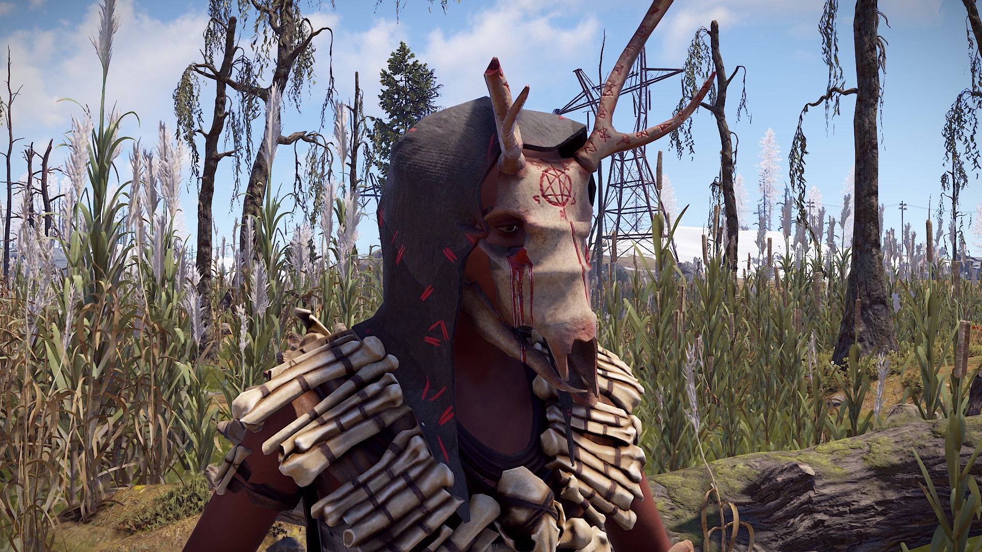 Cultist Deer Skull Mask thumbnail 3