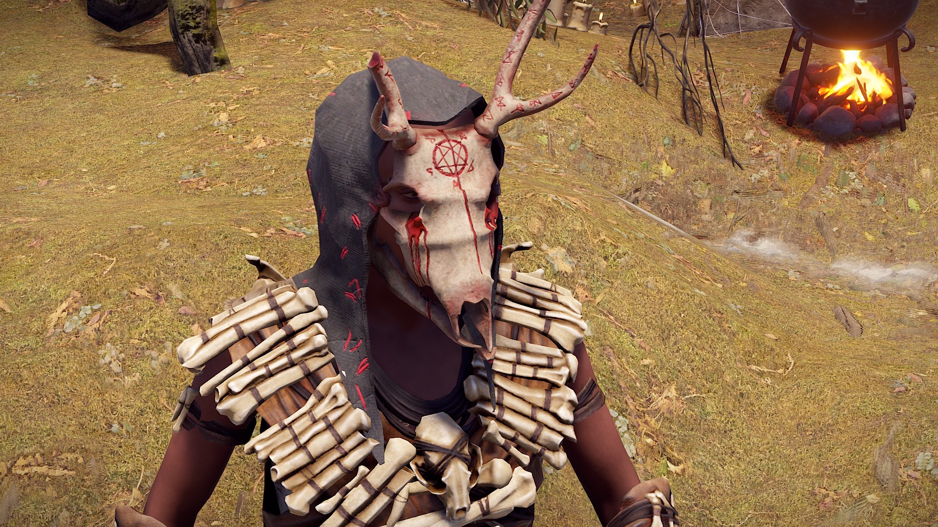 Cultist Deer Skull Mask thumbnail 4