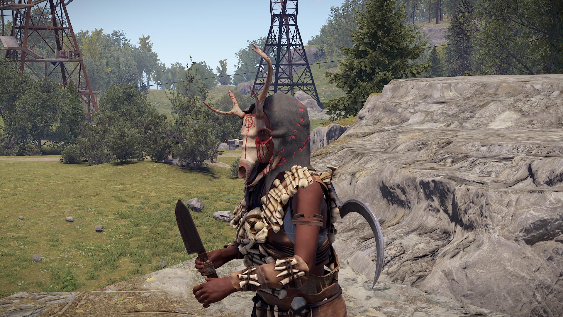 Cultist Deer Skull Mask thumbnail 6