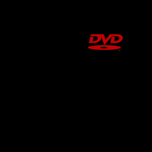 DVD screensaver hits the corner on Make a GIF