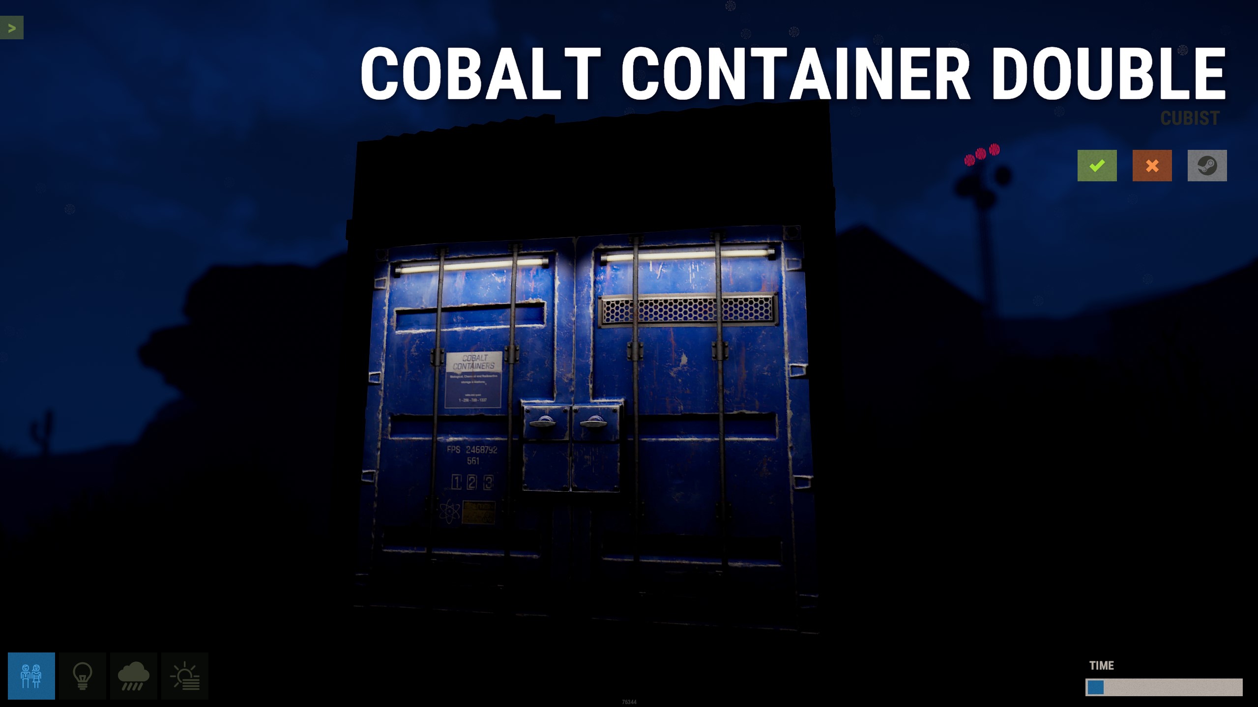 Cobalt Container Double Door thumbnail 2