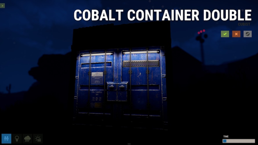 Cobalt Container Double Door - image 2