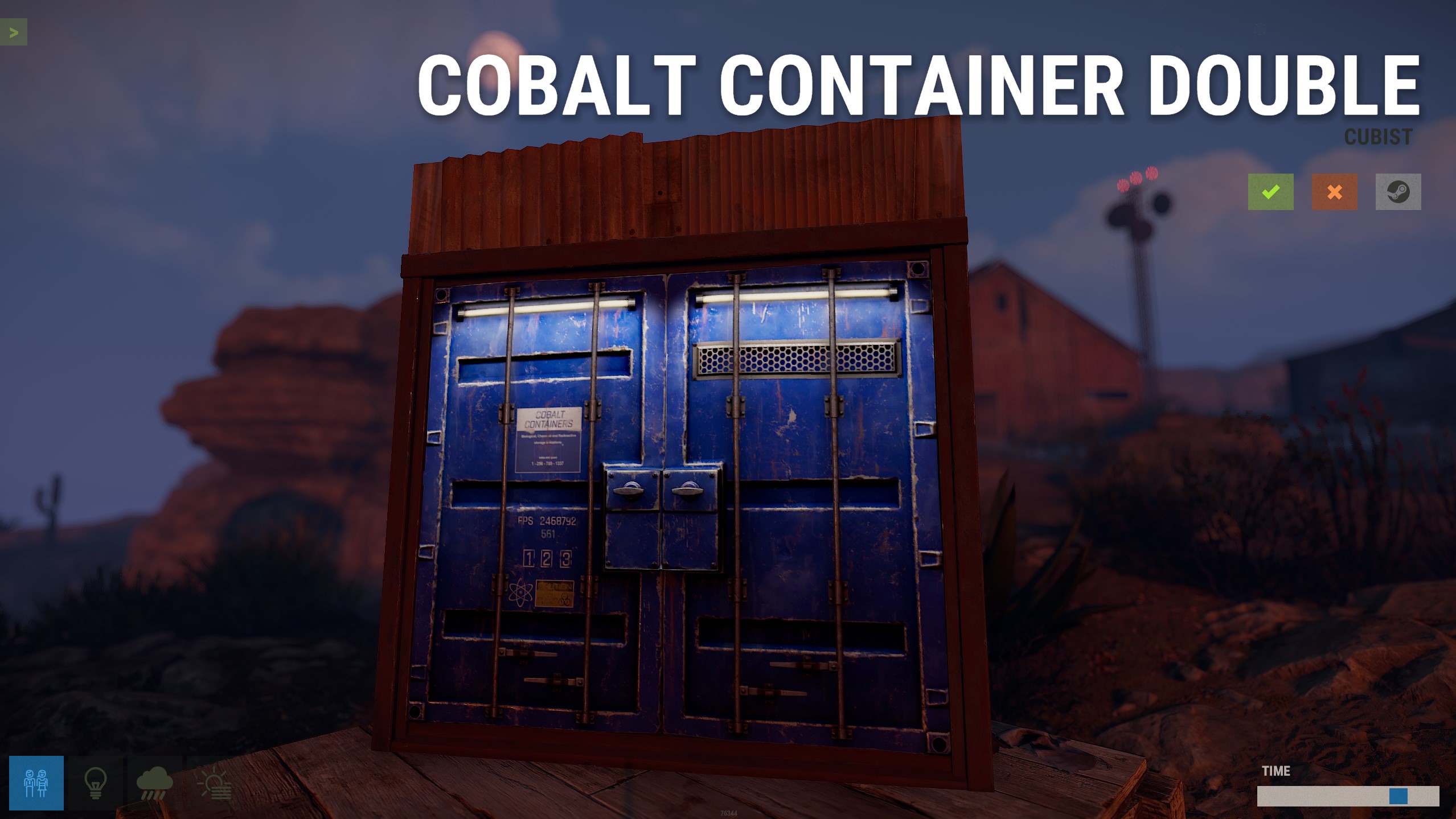 Cobalt Container Double Door thumbnail 3