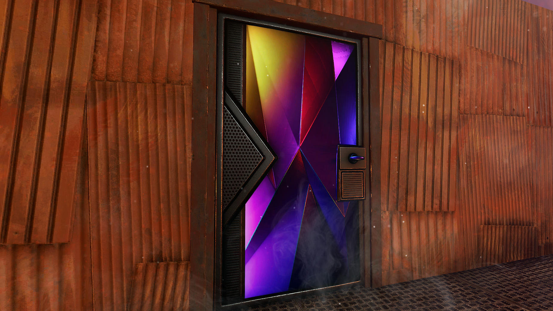Tempered Sheet Metal Door thumbnail 4