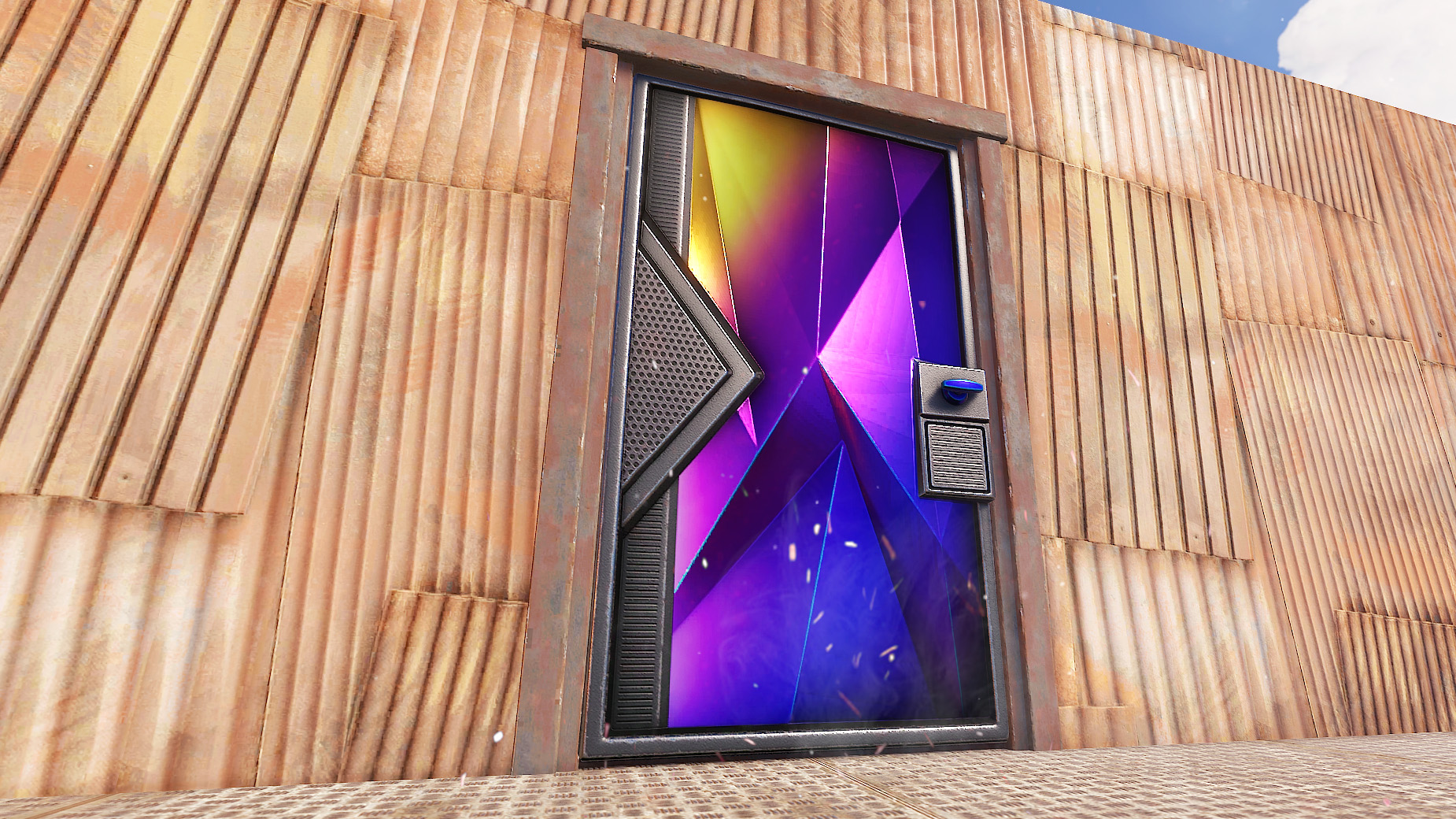 Tempered Sheet Metal Door thumbnail 2