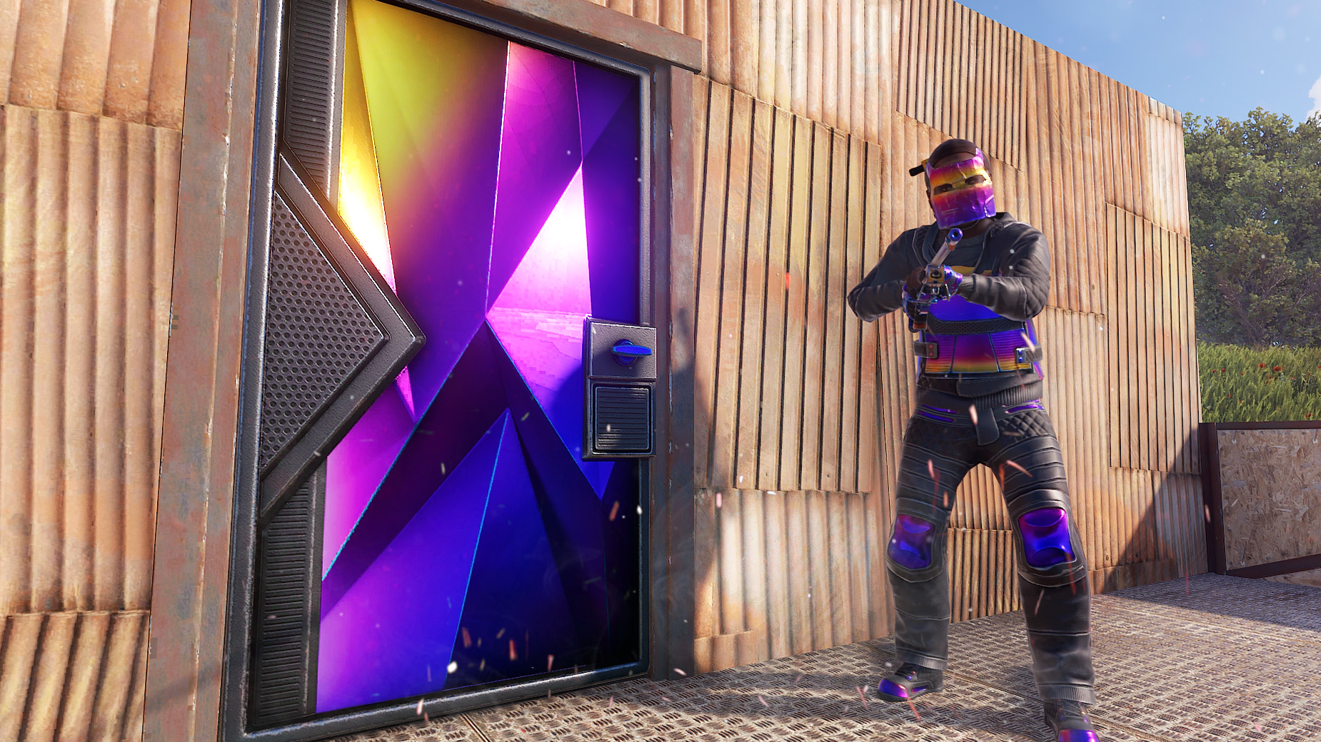 Tempered Sheet Metal Door screenshot 1