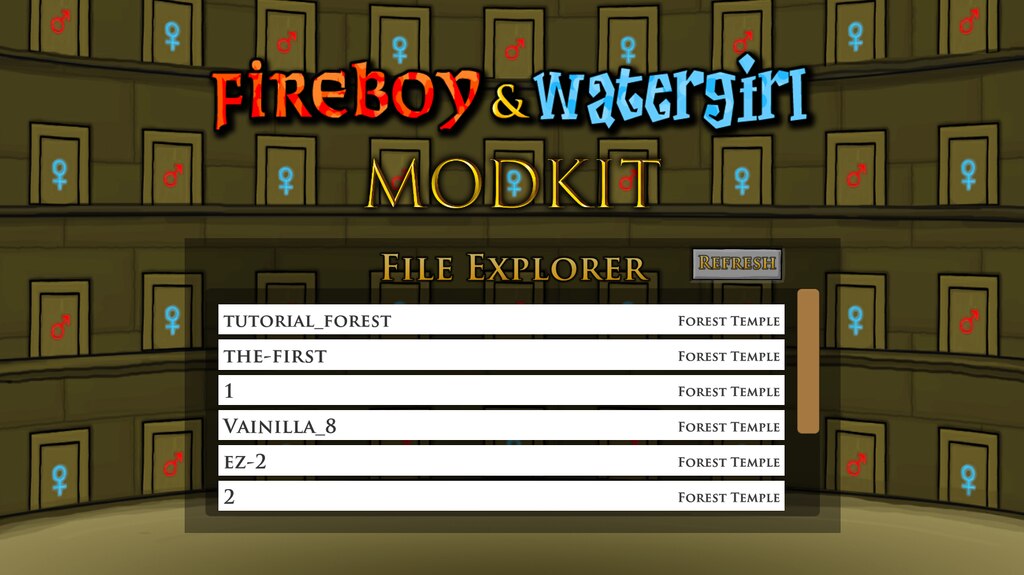 Fireboy and Watergirl: The Forest Temple Full Screen
