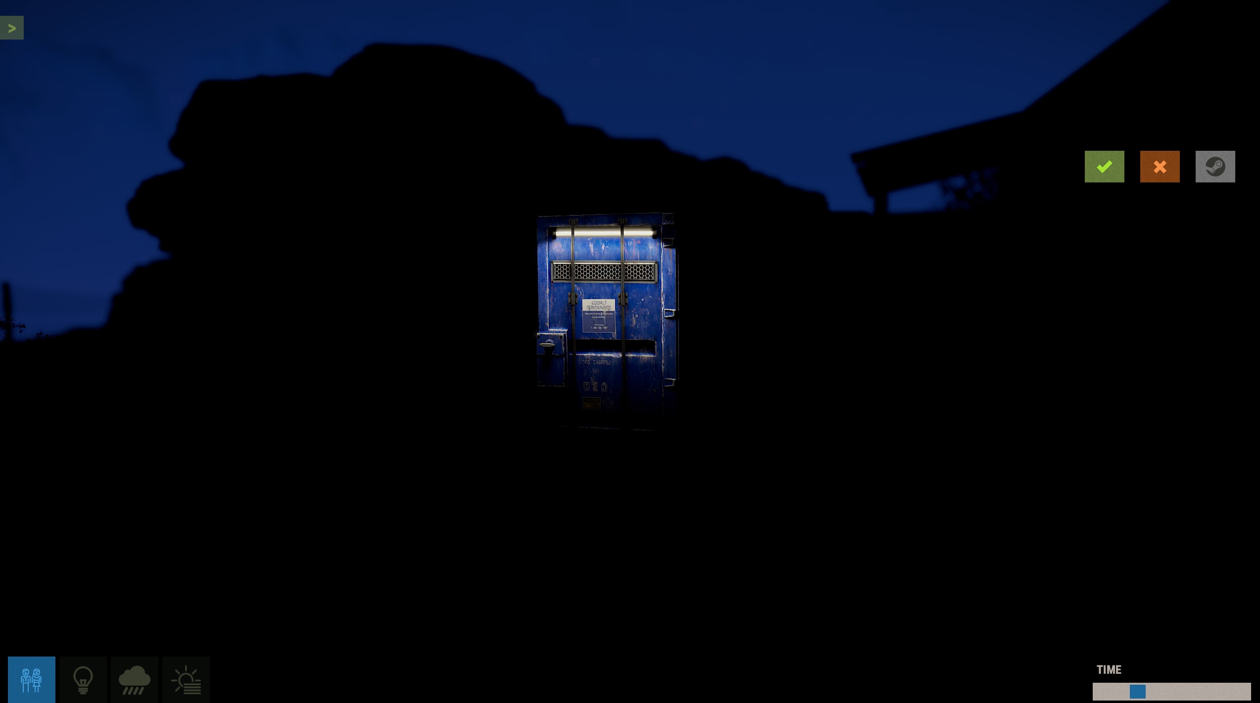 Cobalt Container Metal Door thumbnail 2