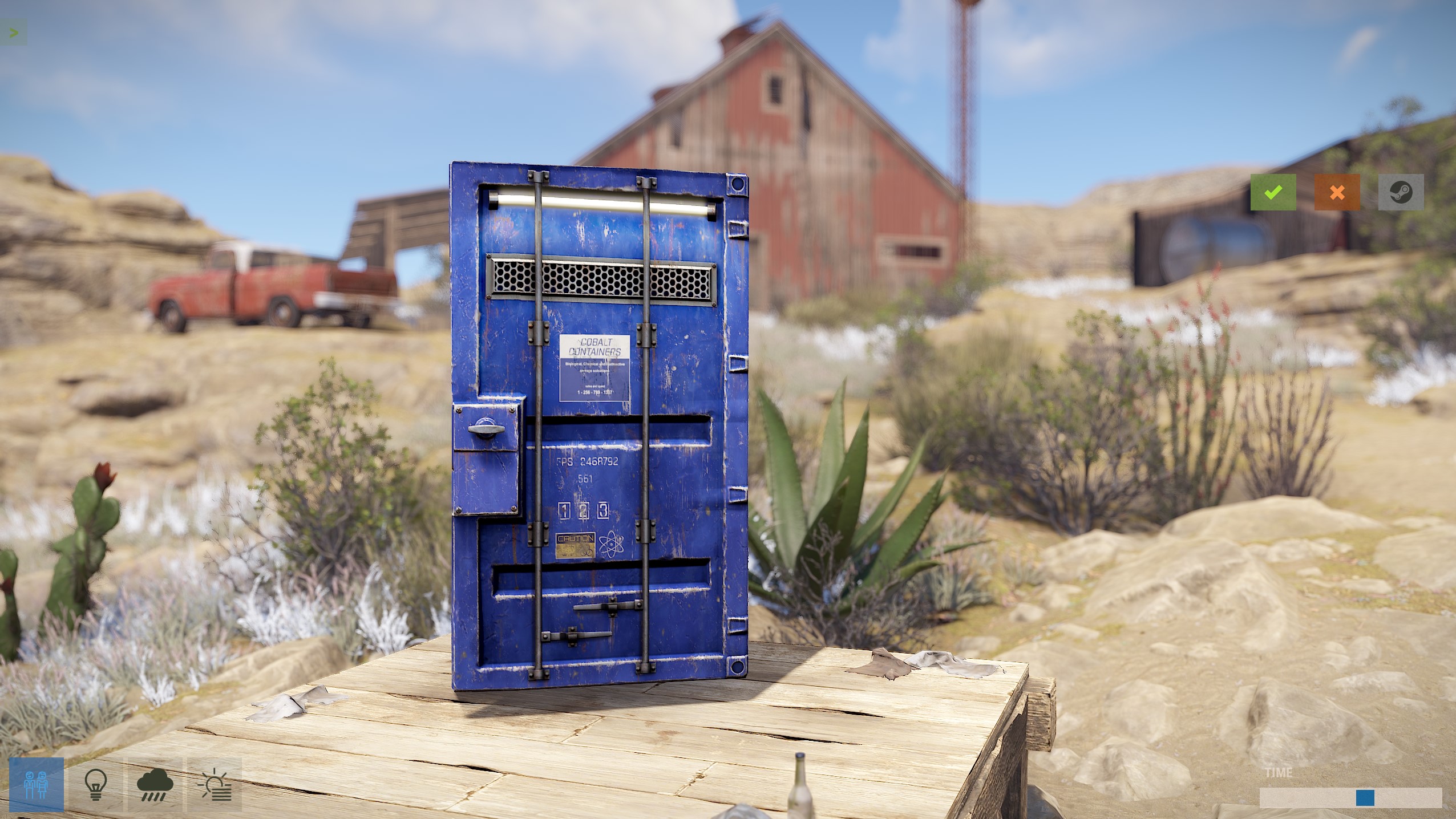 Cobalt Container Metal Door thumbnail 3