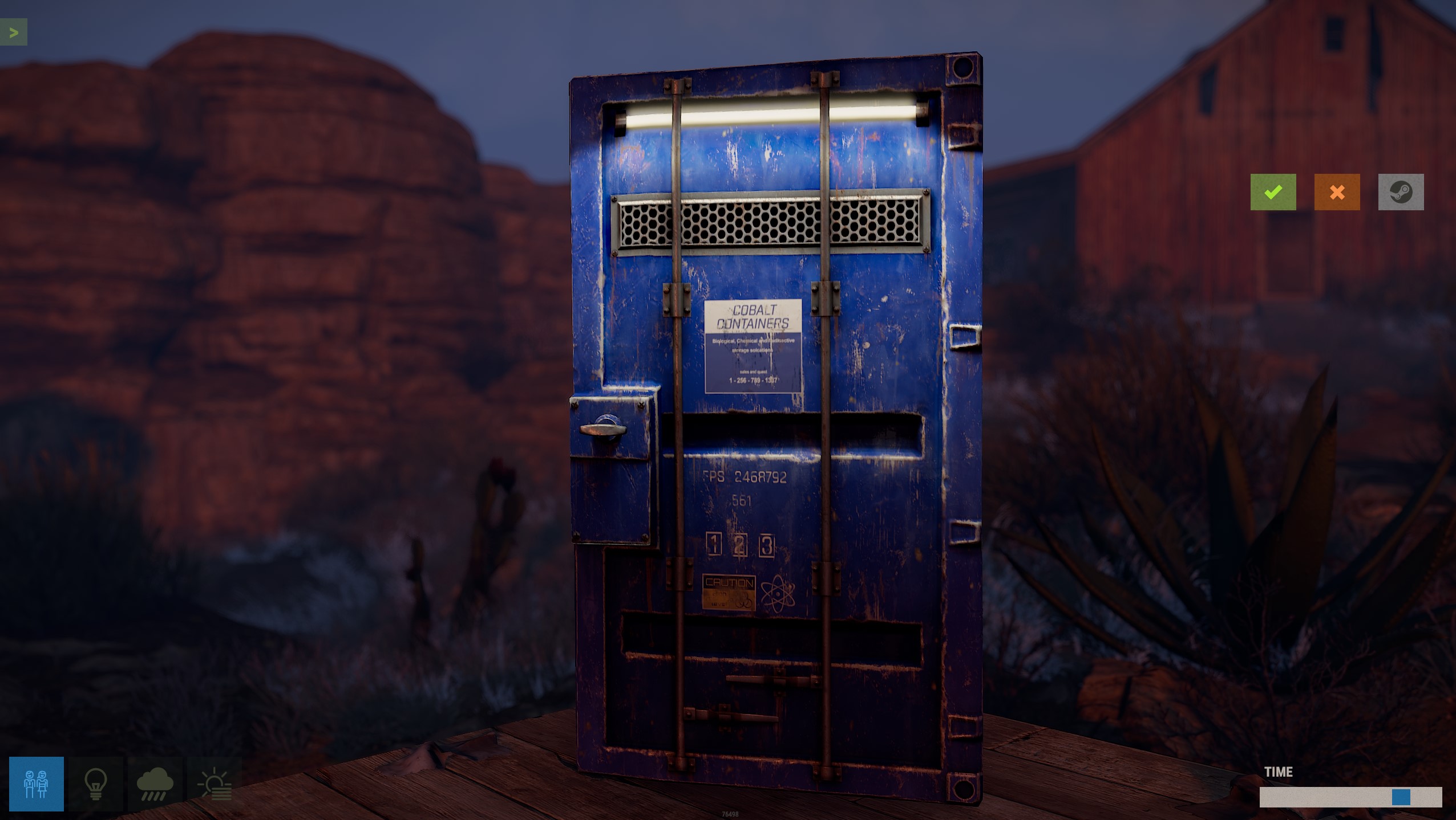 Cobalt Container Metal Door thumbnail 4