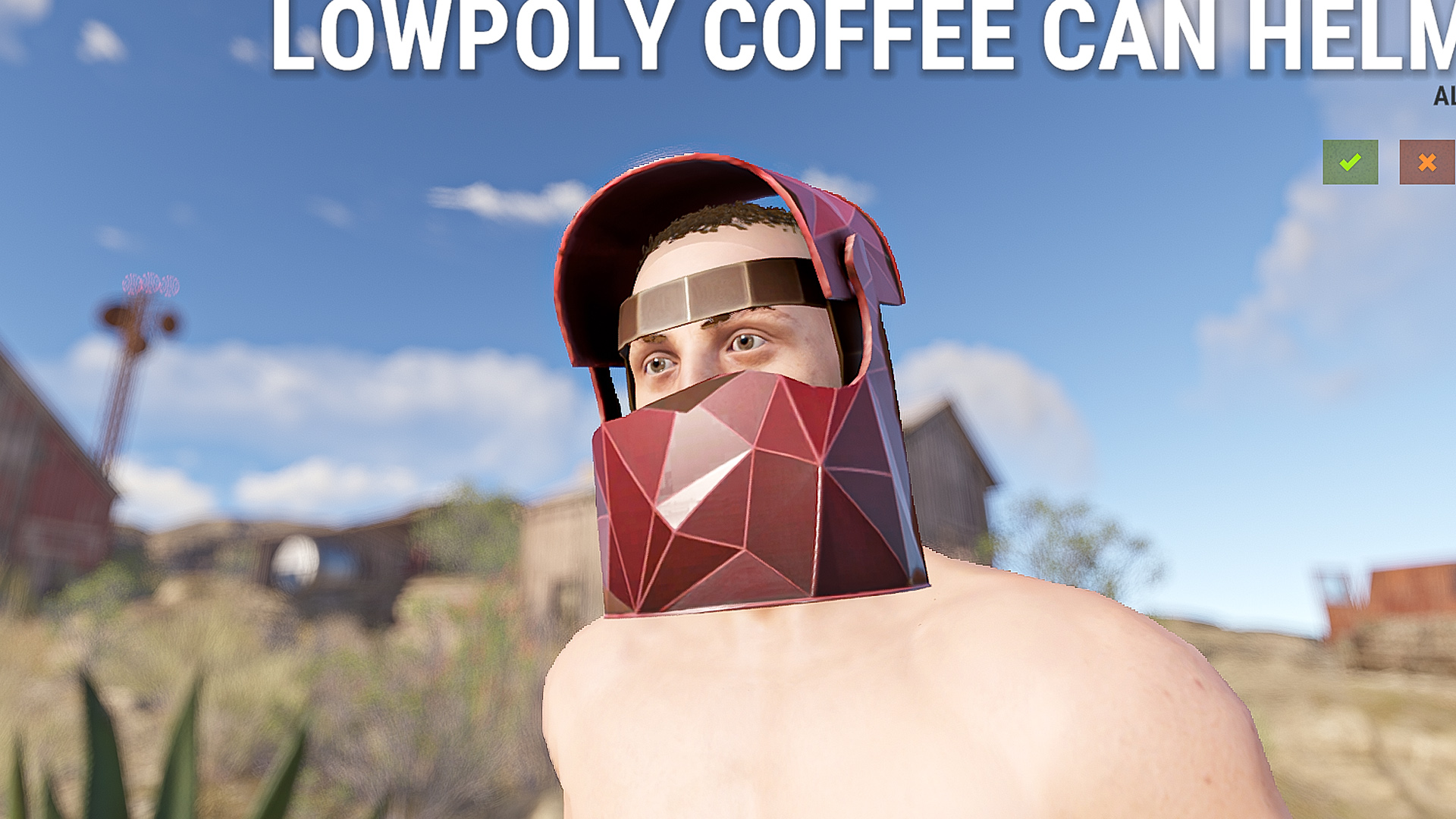 Low Poly Helmet screenshot 1