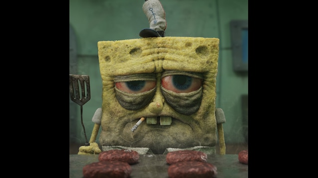 sponge bob sad