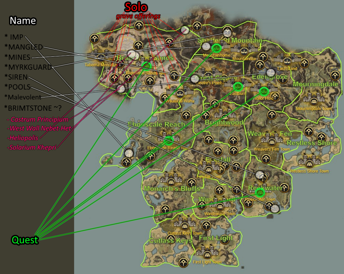 MAP: chest runs image 1