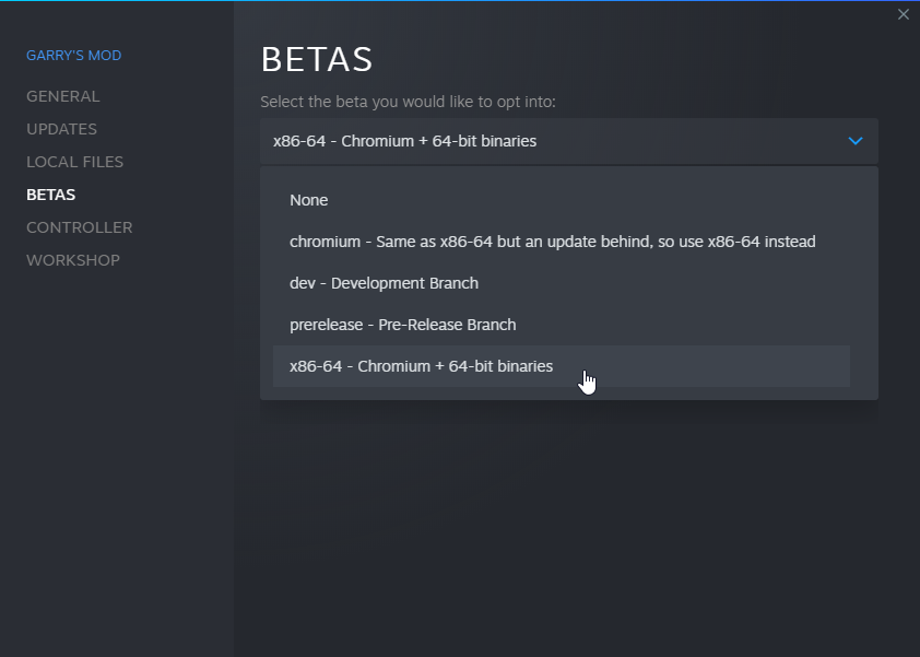 Steam Community :: Guide :: So what's the deal with the 64bit branch?