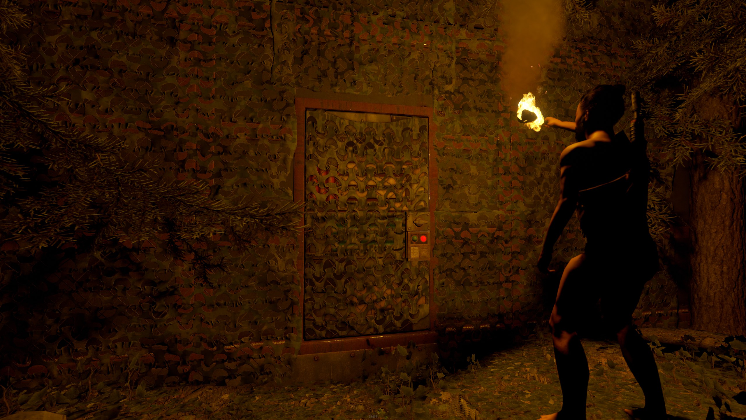 Camouflage Net Door thumbnail 4