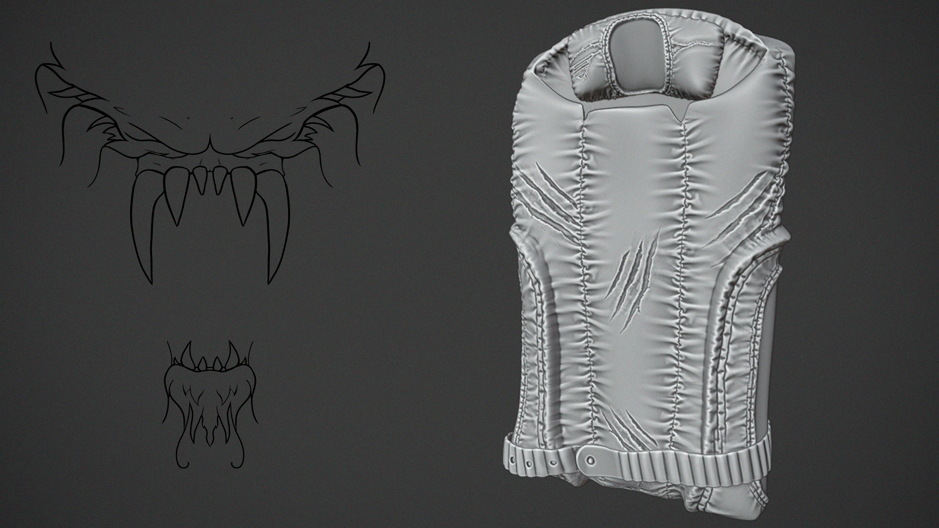 Toxic Wolf Sleeping Bag thumbnail 6