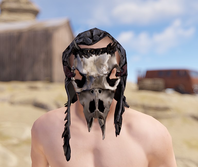 Raven Deer Skull Mask thumbnail 2