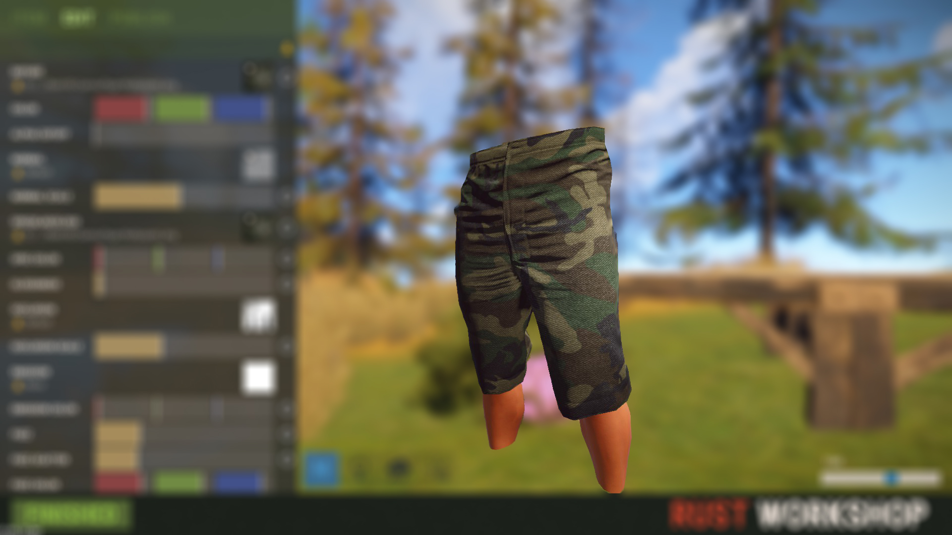 Camo Shorts screenshot 1