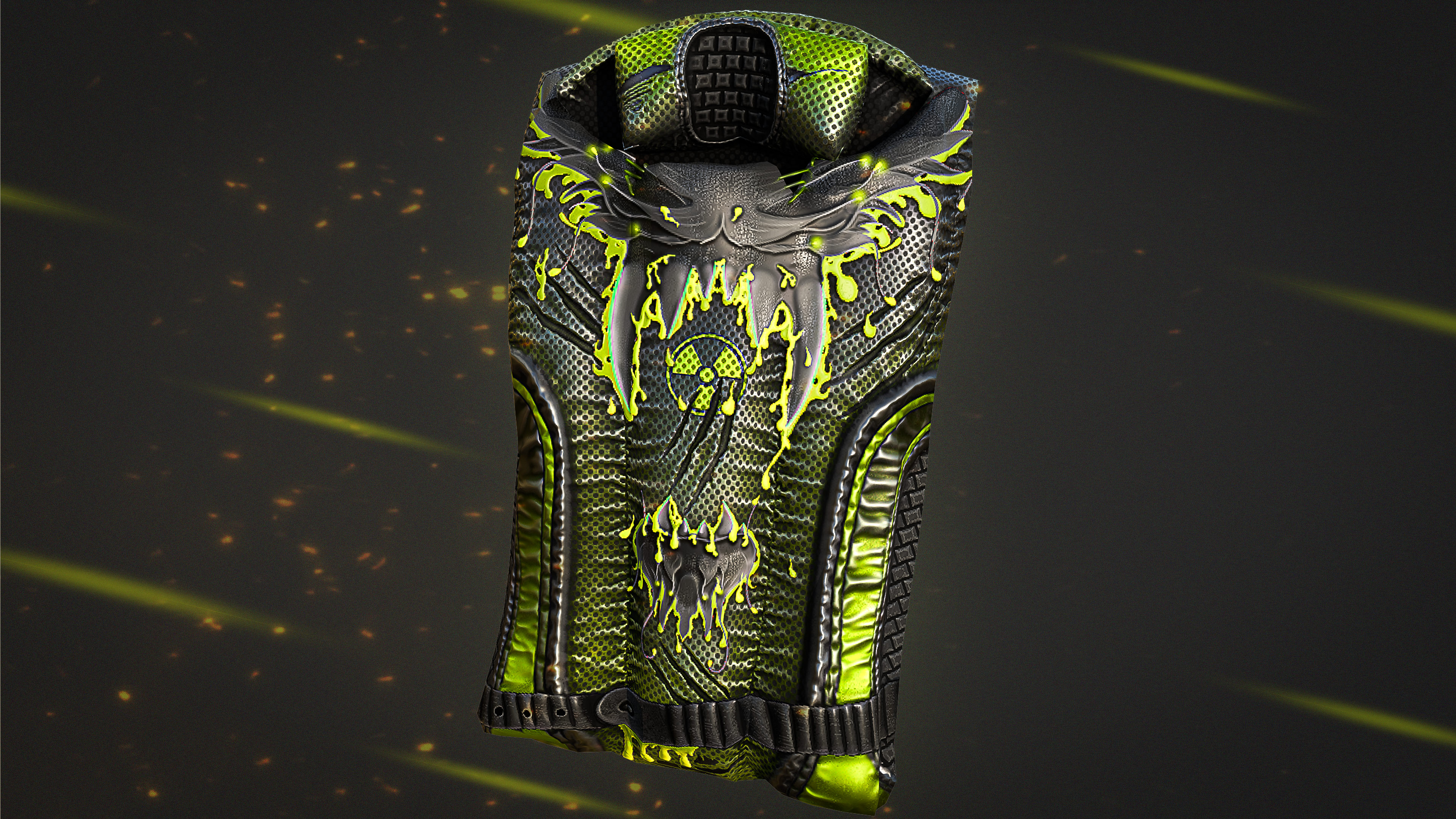 Toxic Wolf Sleeping Bag screenshot 1