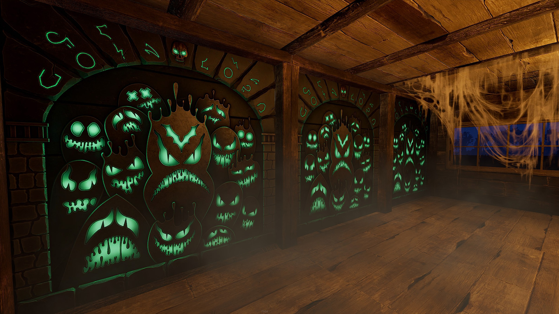 Ghostly Flame Garage Door thumbnail 5