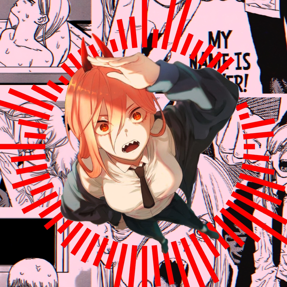 Steam Workshop::Power - Chainsaw Man - Manga Wall Panels