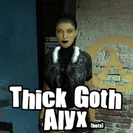 Enhanced Goth Alyx [Half-Life 2] [Mods]