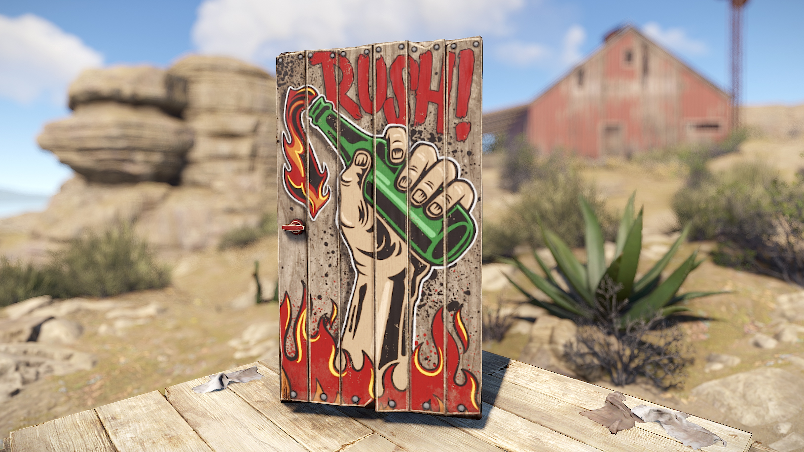 Molotov Wooden Door thumbnail 3