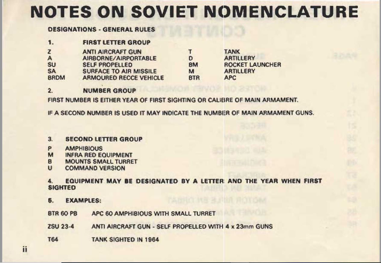 Soviet threat recognition guide 1988. 1 Tanks image 1