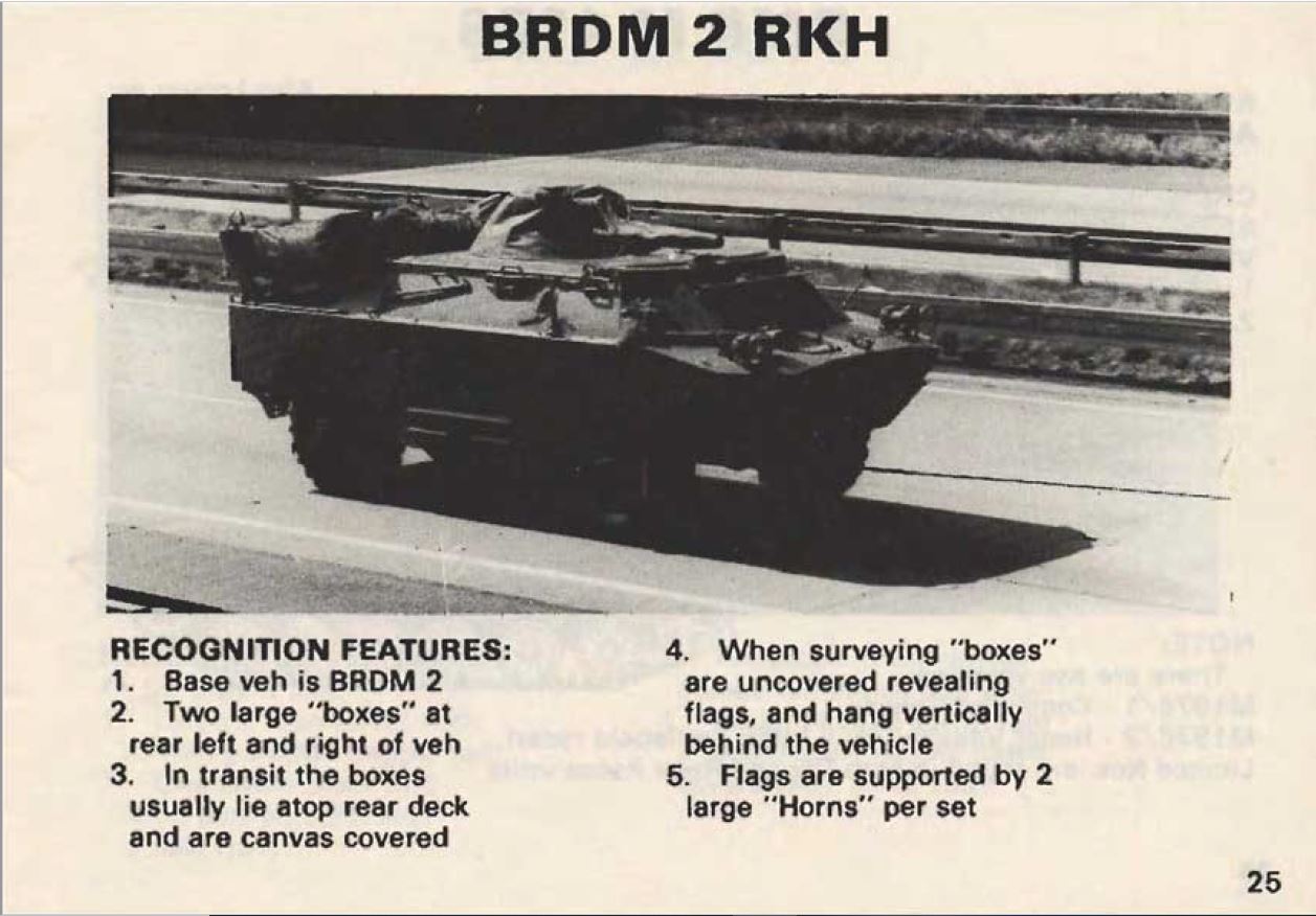 Soviet threat recognition guide 1988. 2. APC, BTR, BMP, BRDM... image 14