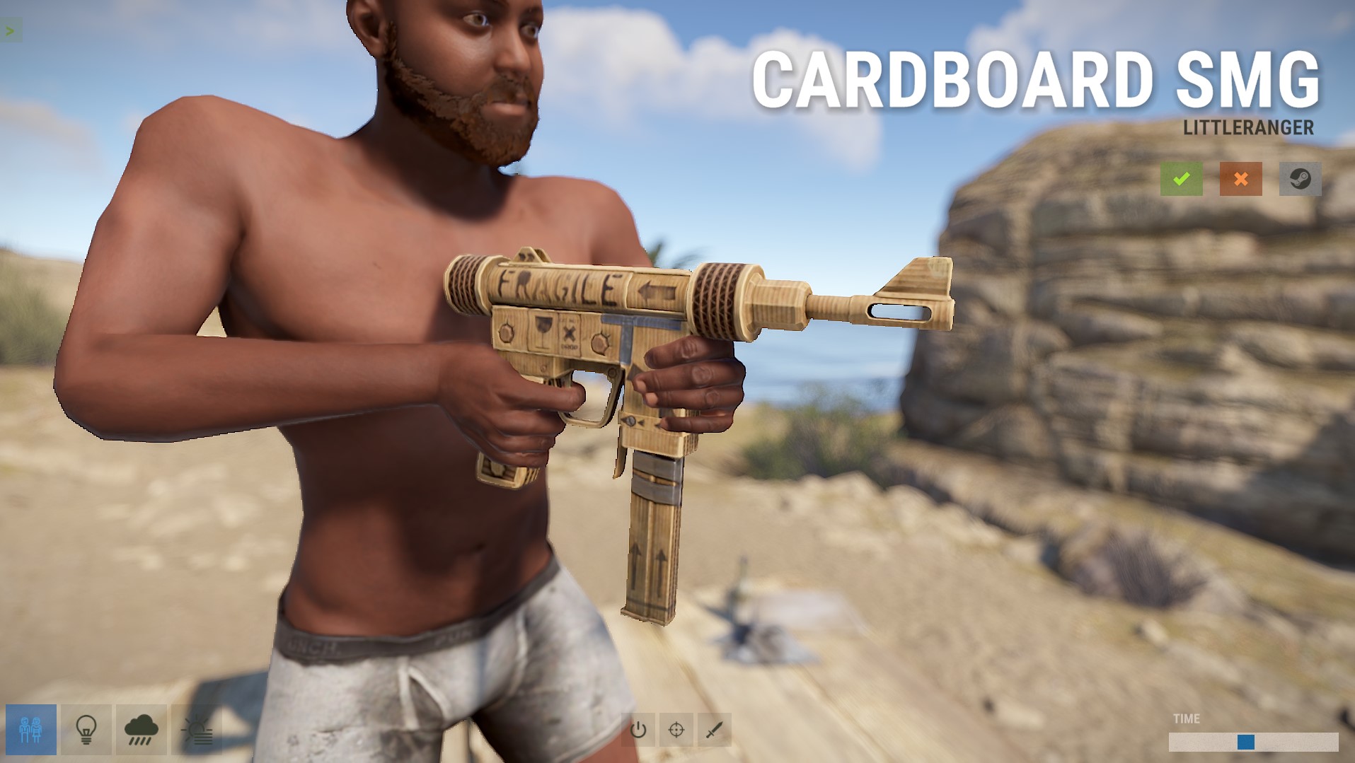 Cardboard SMG thumbnail 2