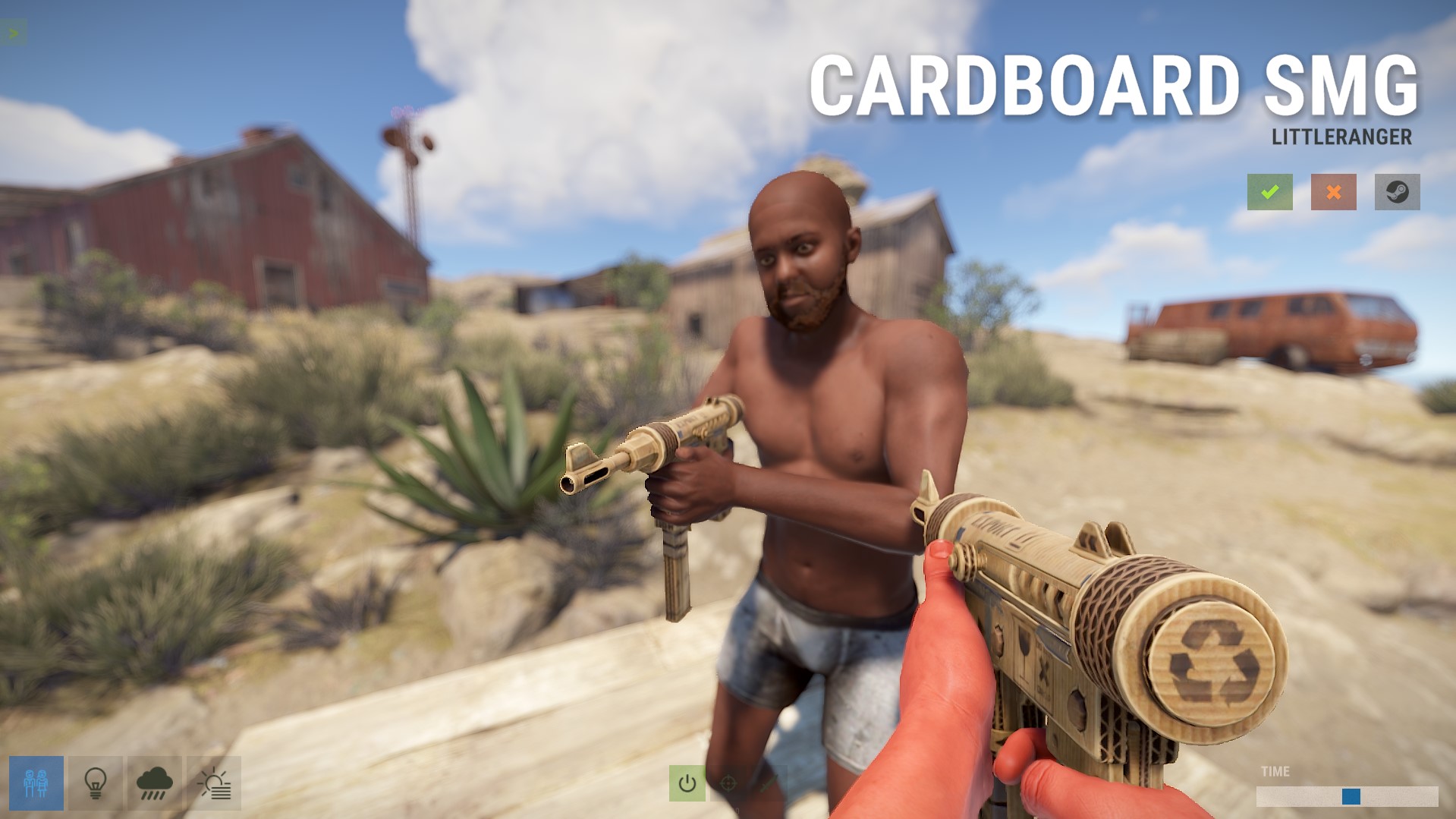 Cardboard SMG thumbnail 6