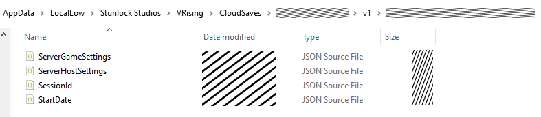 V Rising Как создать json-файл настроек сервера